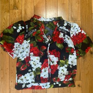 Multicolor floral  blouse